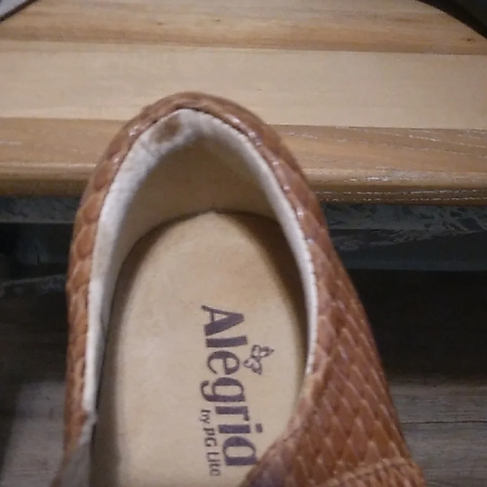 Women's Alegria Snake Pattern Mary Jane Shoes